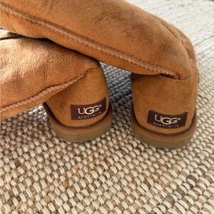UGG Tan Suede Moccasins